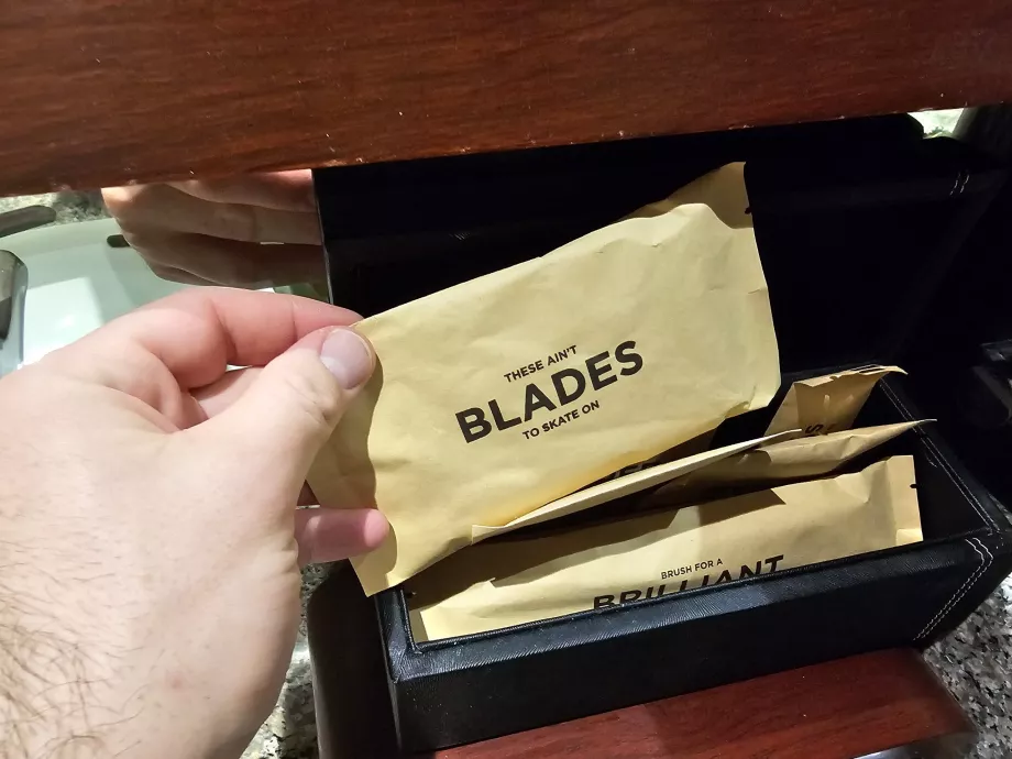 Bekvämlighetskit i badrummet