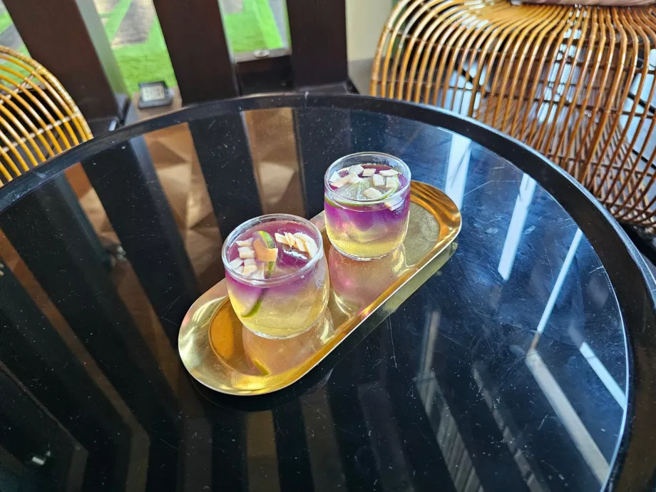 Välkomstdrink vid incheckning